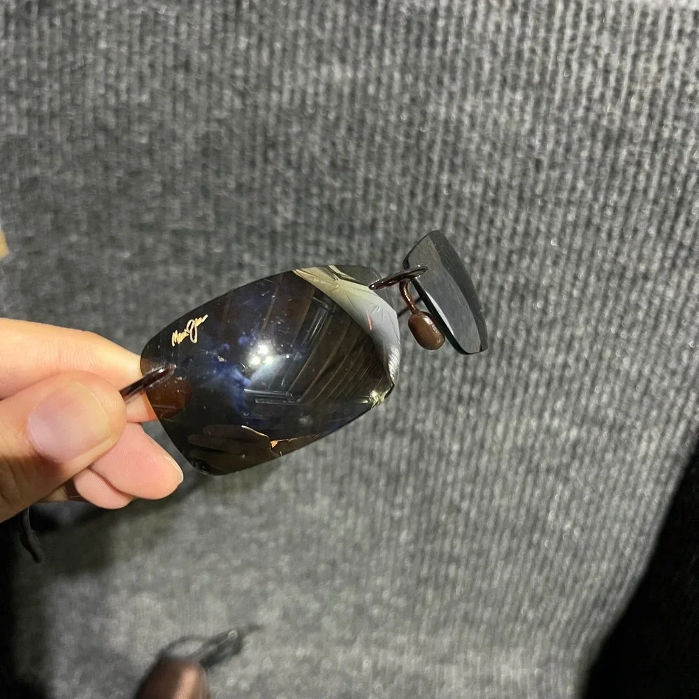 Maui Jim Lighthouse Sunglasses Unisex 65mm Rootbeer Brown Polarized MJ-423-26